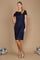 Cocktail Dresses Short Lace Formal Evening Cocktail Dress Navy