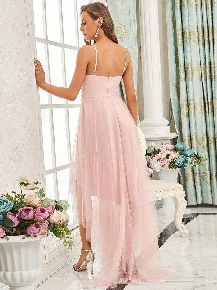 Plus Size High Low Long Formal Dress