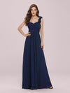 Long Formal One Shoulder Bridesmaid Dress