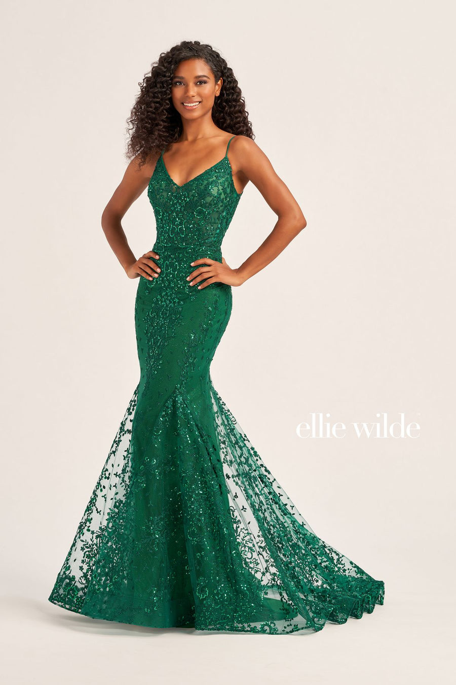 Prom Dresses Prom Glitter Mermaid Formal Evening Dress Emerald