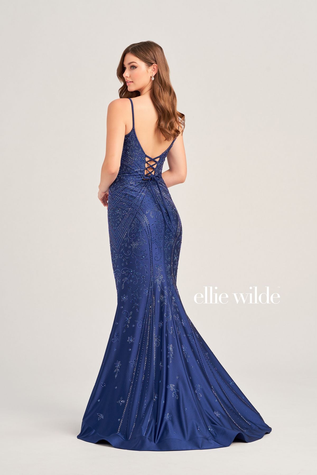 Prom Dresses Long Formal Mermaid Prom Dress Navy Blue