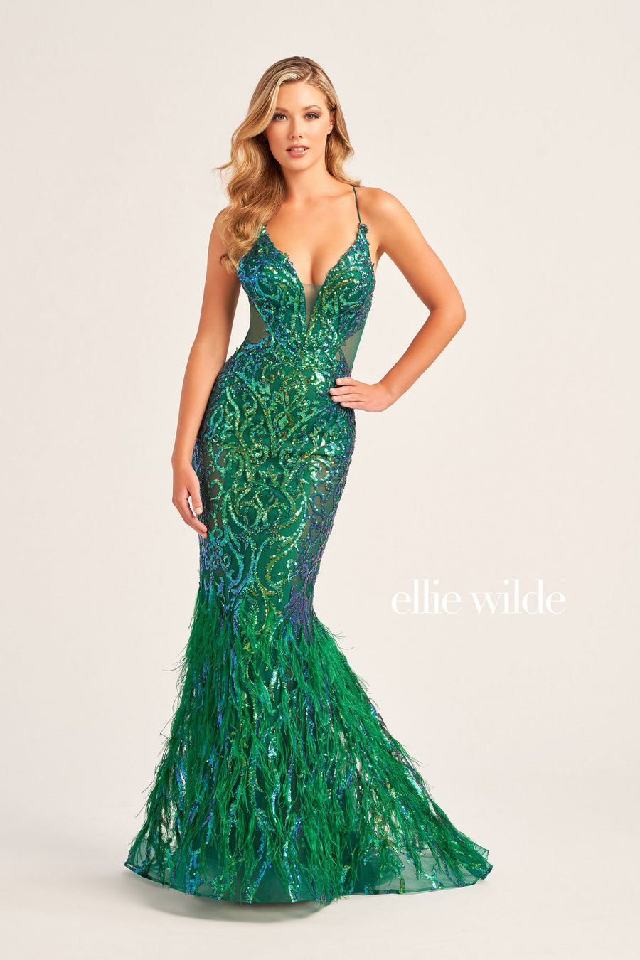 Prom Dresses Prom Long Fitted Formal Evening Dress Emerald