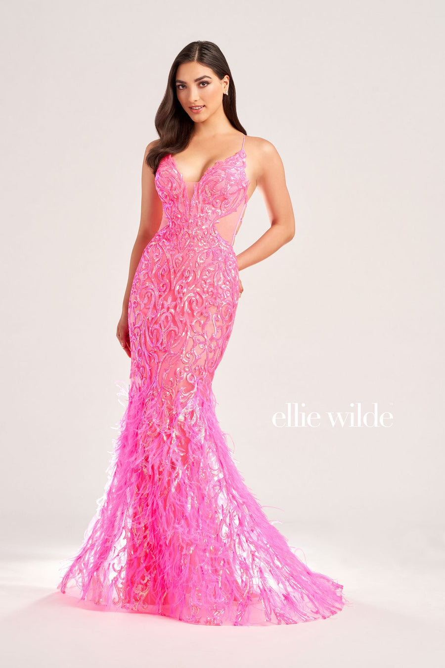 Prom Dresses Prom Long Fitted Formal Evening Dress Hot Pink