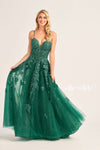 Prom Dresses Formal Glitter Prom Long Gown Emerald