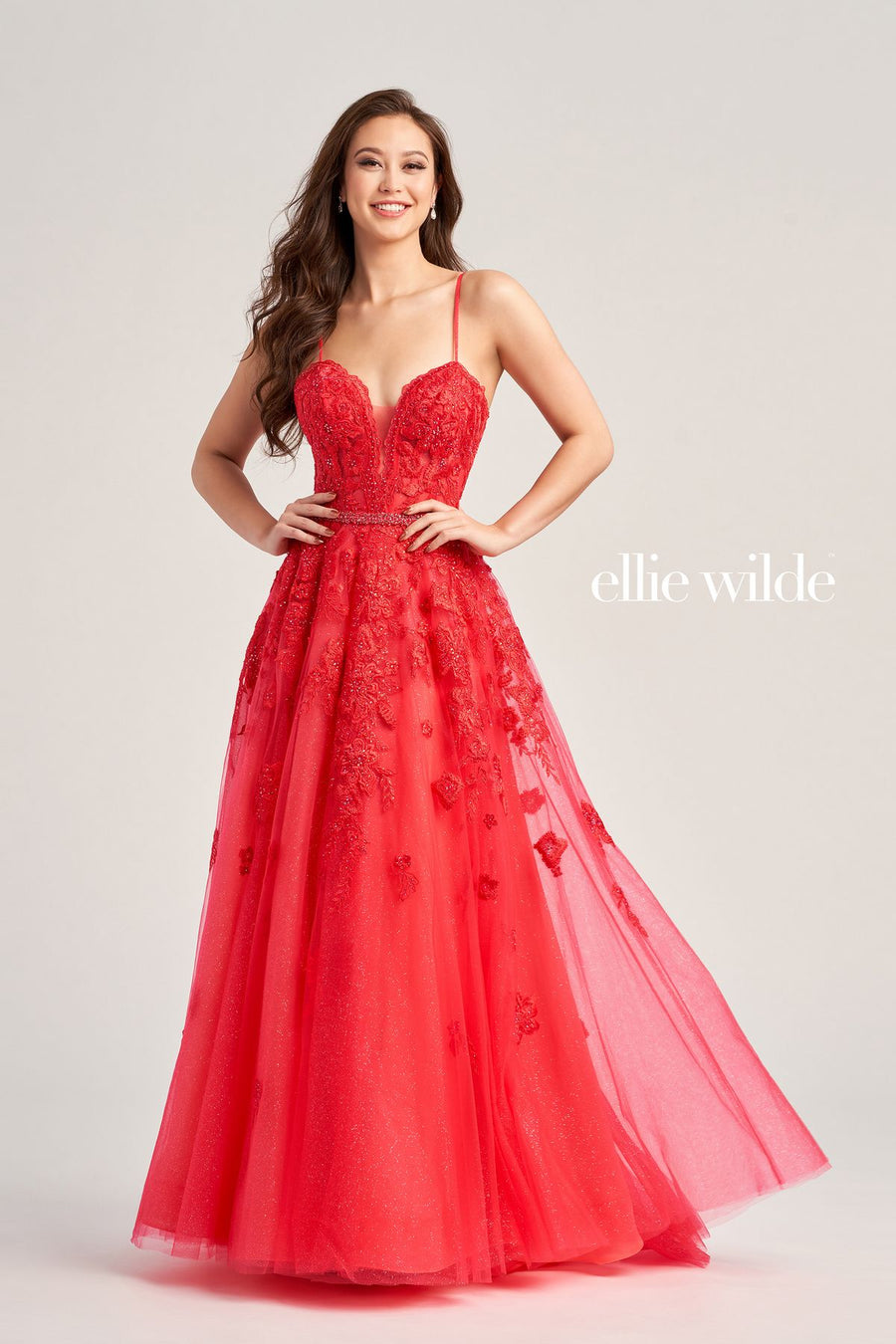 Prom Dresses Formal Glitter Prom Long Gown Strawberry