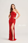 Prom Dresses Prom Formal Fitted Long Gown Red