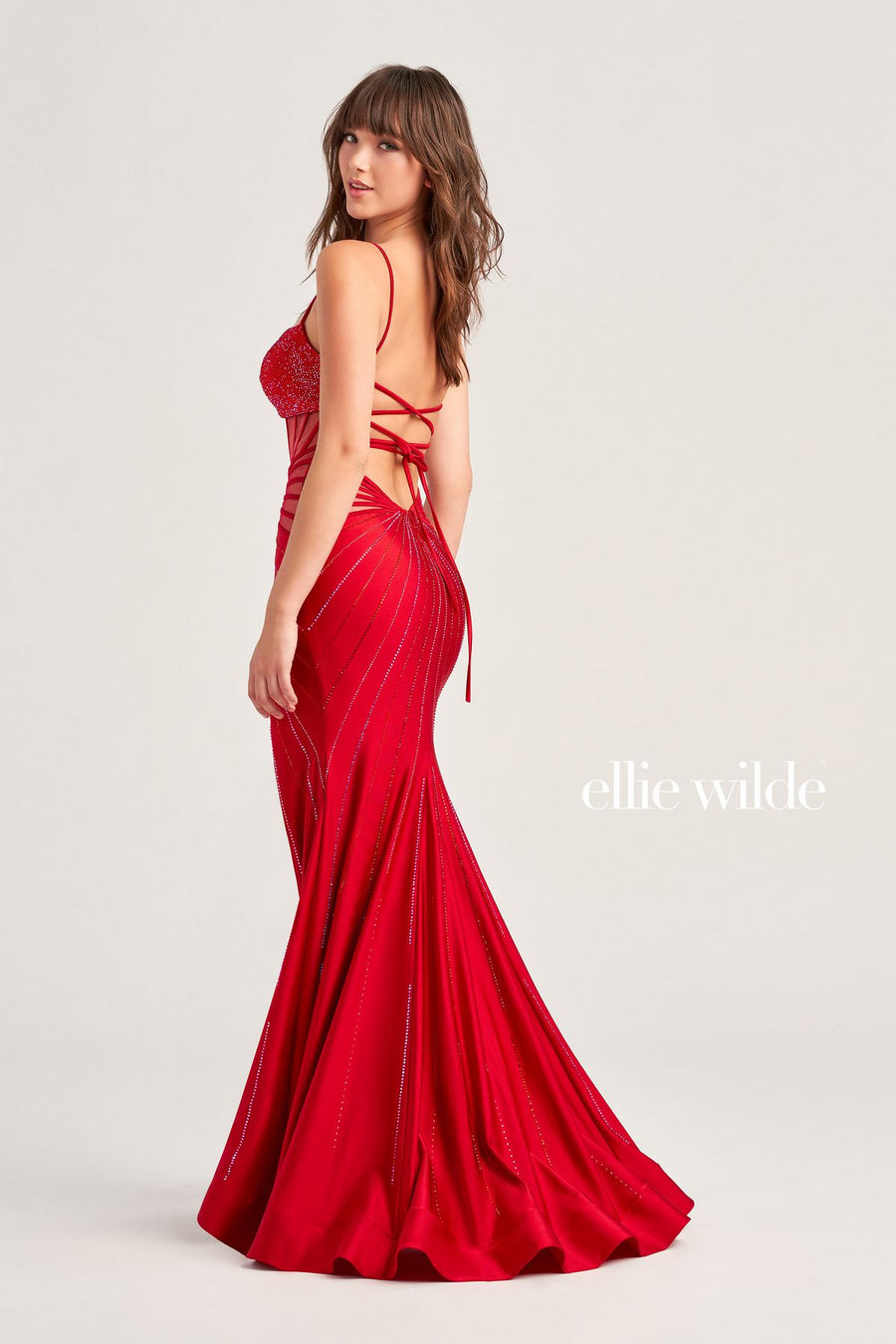 Prom Dresses Prom Long Formal Beaded Evening Dress Ruby