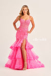 Prom Dresses Prom Long Mermaid Glitter Formal Dress Hot Pink