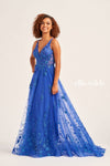 Prom Dresses Prom Long Formal Glitter Evening Gown Royal Blue