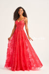 Prom Dresses Long Formal A Line Pocket Prom Dress Strawberry