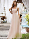 Plus Size Sleeveless Long Formal Dress