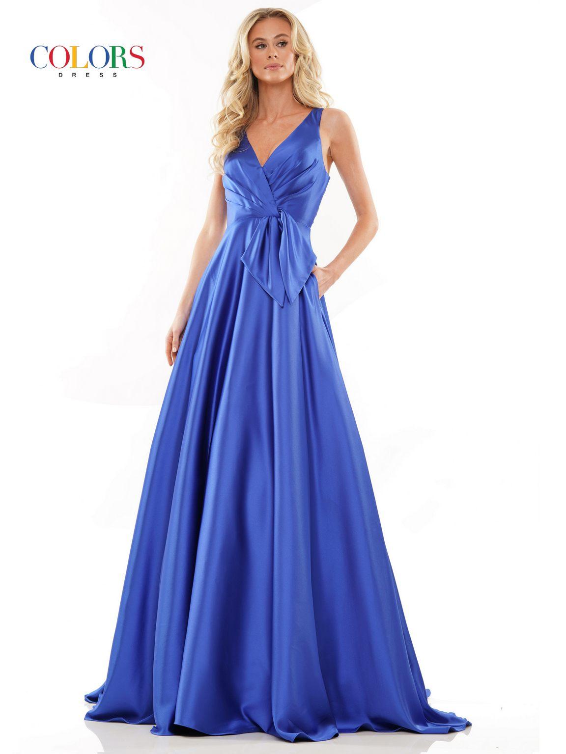 Prom Dresses Long Sleeveless Formal Prom Gown Royal