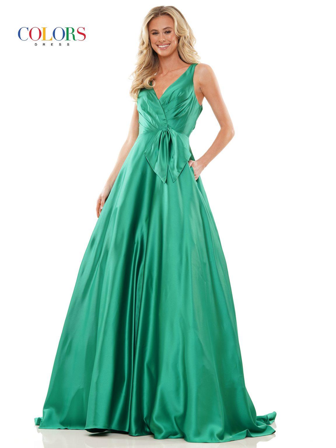 Prom Dresses Long Sleeveless Formal Prom Gown Emerald