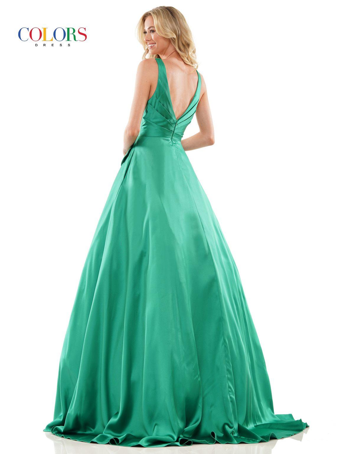 Prom Dresses Long Sleeveless Formal Prom Gown Emerald