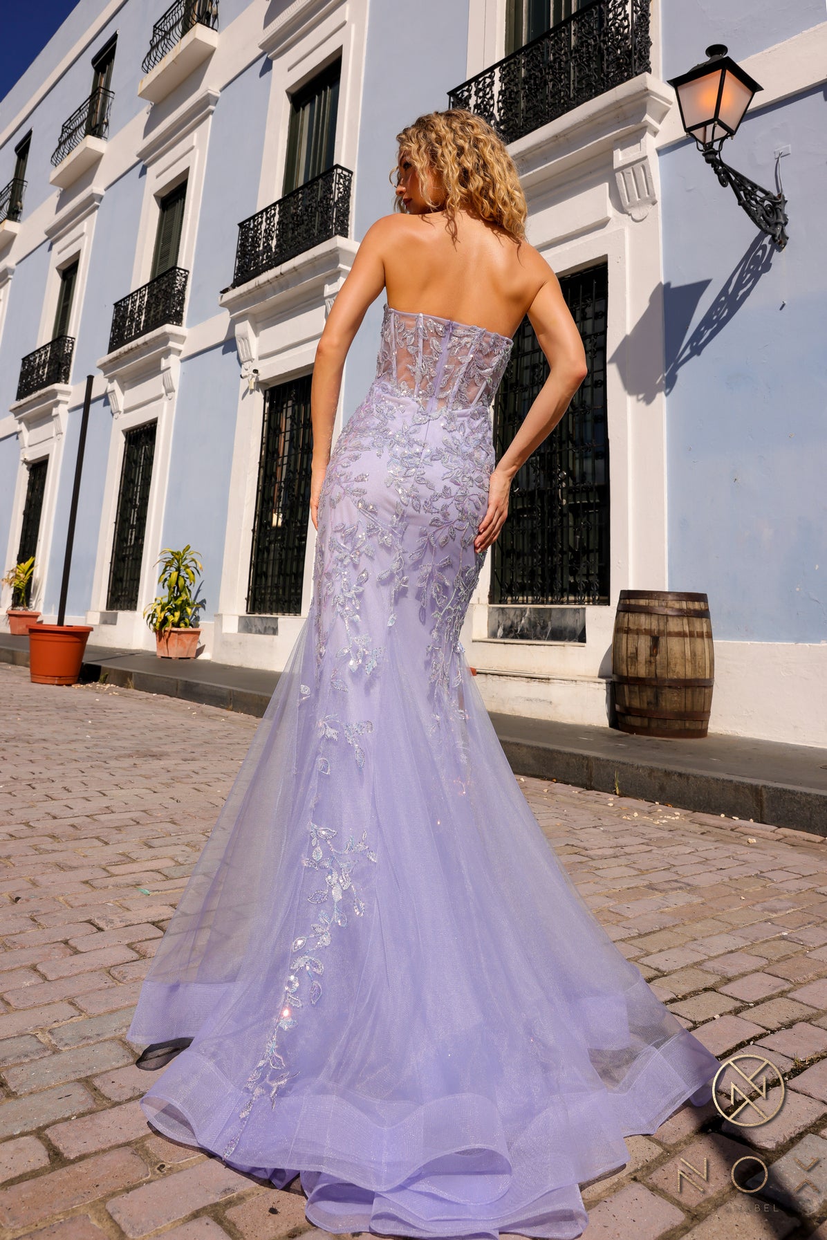 Prom Dresses Long Mermaid Formal Prom Sequin Dress Periwinkle