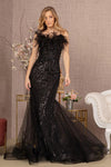 Prom Dresses Prom Long Spaghetti Strap Trumpet Gown Black