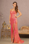 Prom Dresses Long Fitted Mermaid Prom Dress Fuchsia