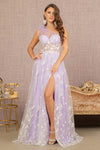 Prom Dresses Long One Shoulder A Line Prom Gown Lavender