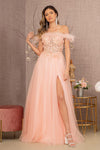 Prom Dresses Prom Long Formal A Line Dress Blush