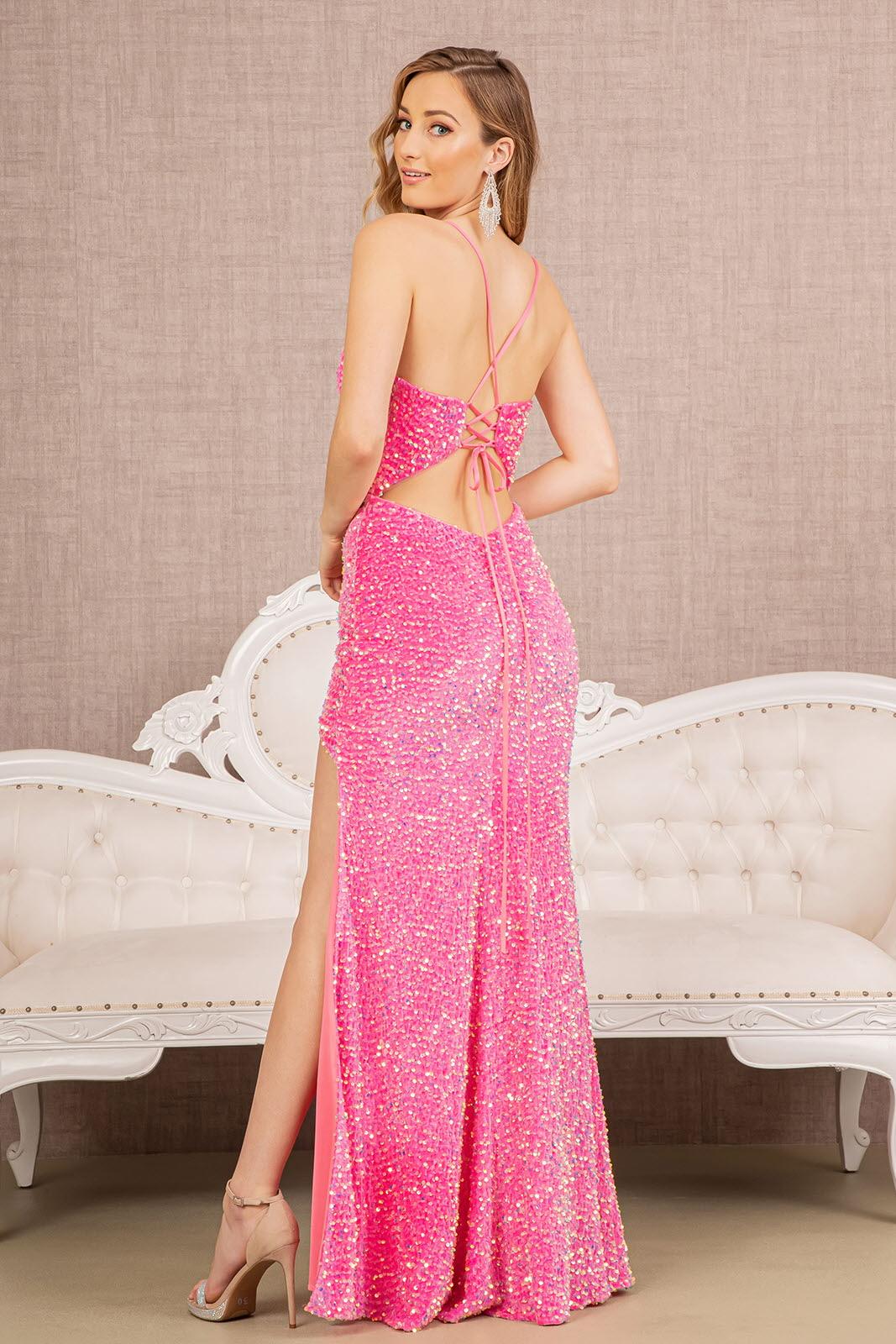 Prom Dresses Prom Long Formal Velvet Dress Pink