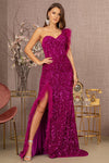 Prom Dresses Prom Long Velvet Mermaid Gown Magenta