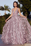 Prom Dresses Sleeveless Long Prom Dress Mauve