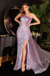 Prom Dresses One Shoulder Prom Dress Dusty Lavender