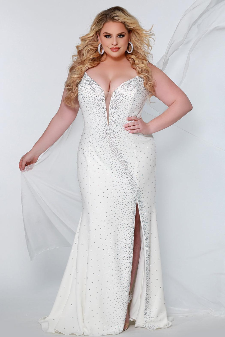 Prom Dresses Prom Long Formal Plus Size Dress White Ice