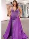 Prom Dresses Plus Size Long Formal Prom Dress Violet