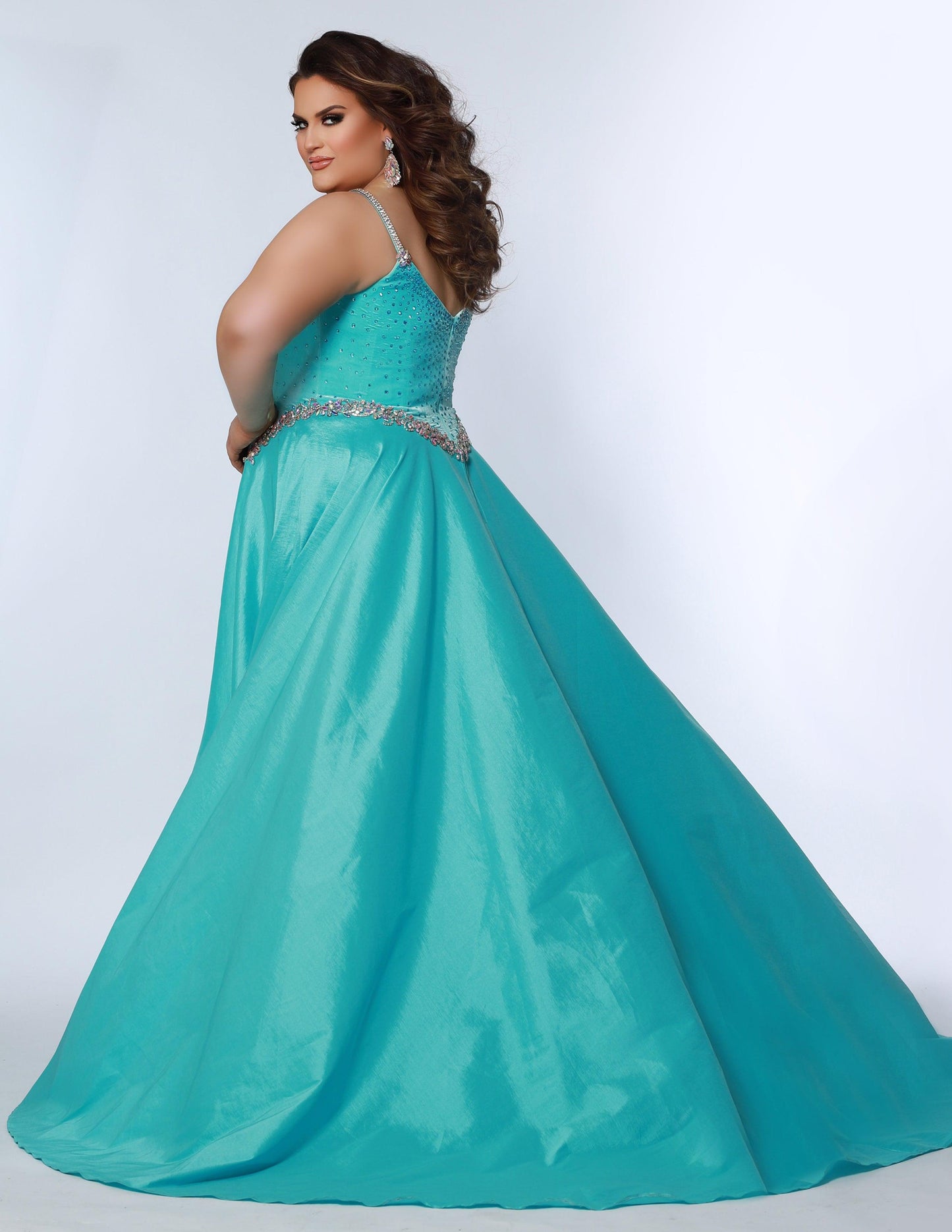 Prom Dresses Plus Size Long Formal Prom Dress Turq