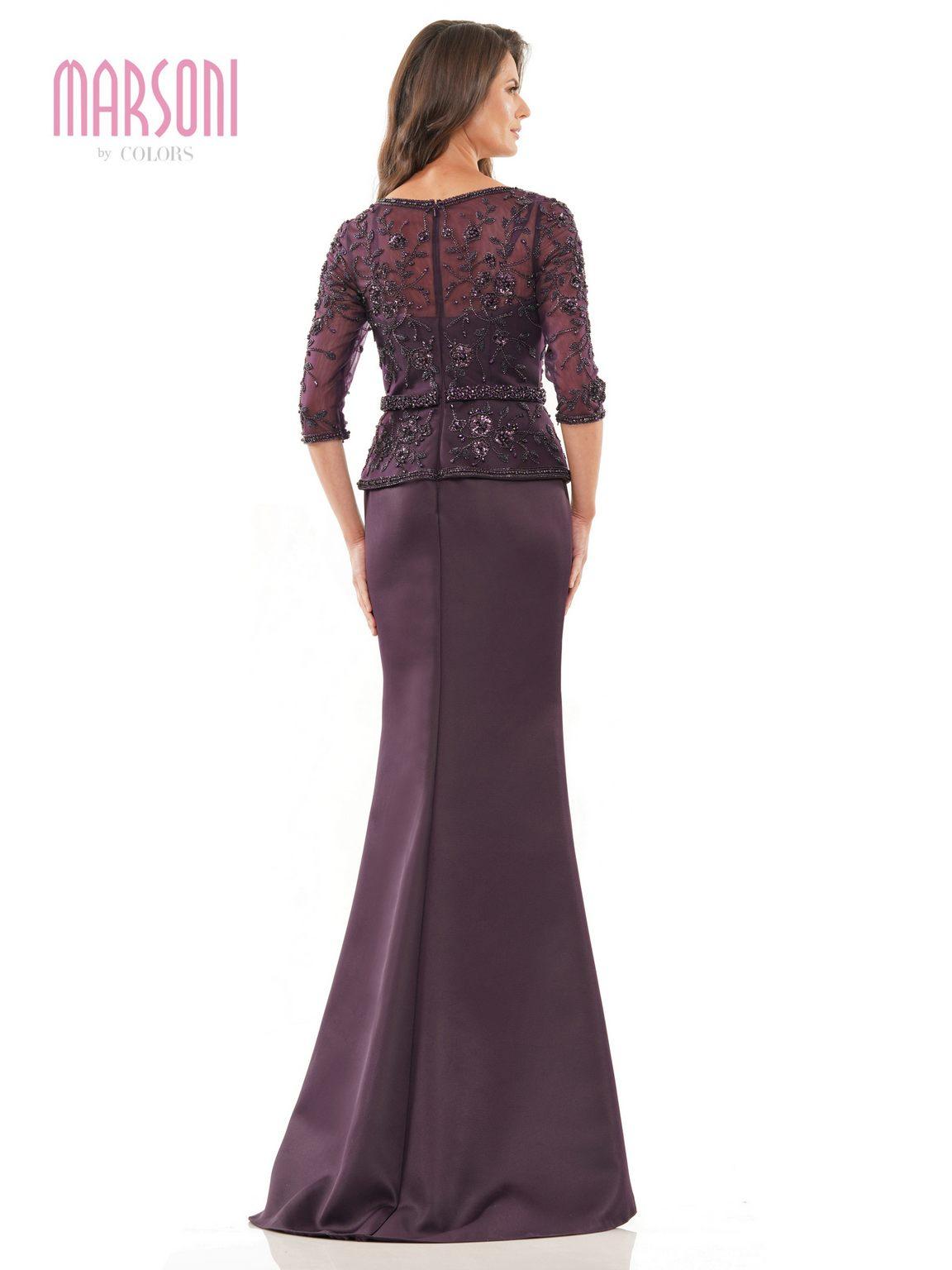 Marsoni 1229 Long Fitted Mother of the Bride Dress