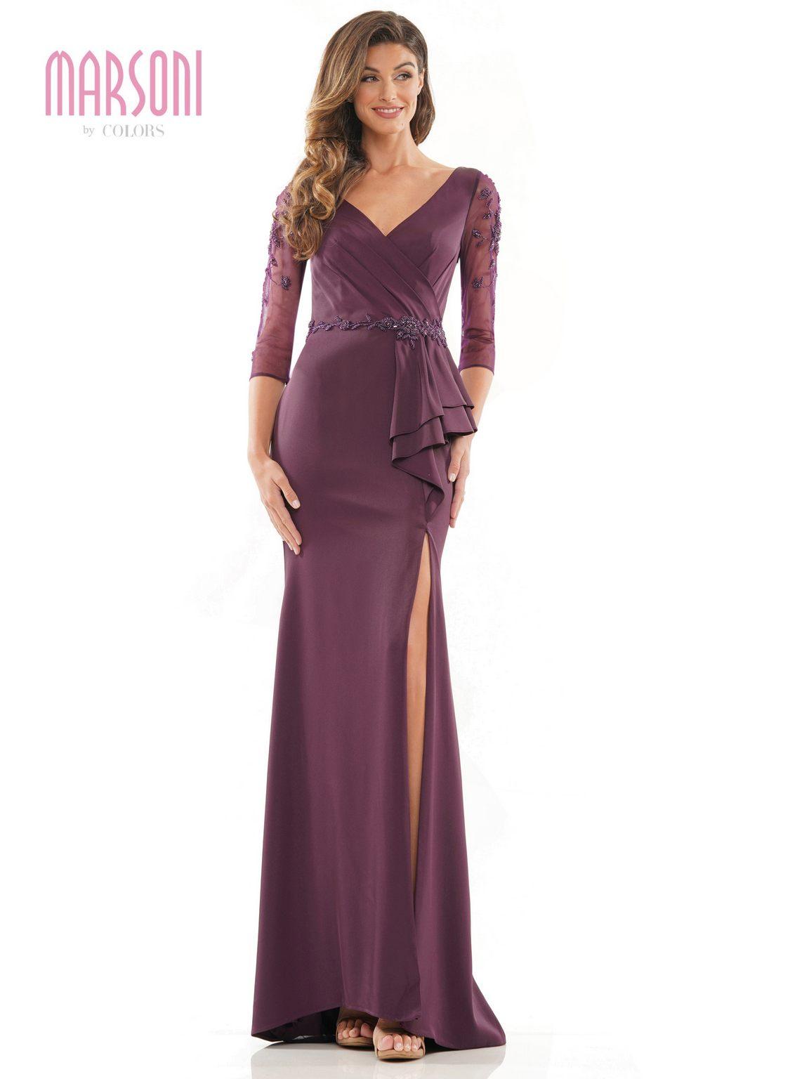 Mother of the Bride Dresses Long Formal Mother of the Bride Dress Eggplant