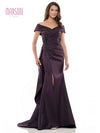 Formal Dresses Long Off Shoulder Formal Dress Eggplant