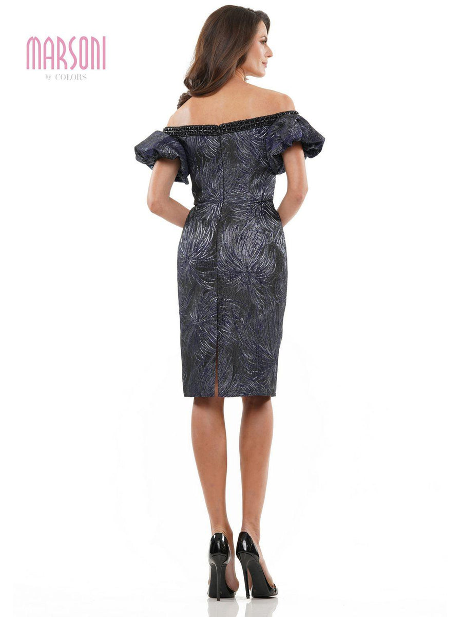 Cocktail Dresses Short Off Shoulder Cocktail Dress Midnight