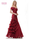 Formal Dresses Long Off Shoulder Formal Mermaid Dress Wine