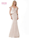 Mother of the Bride Dresses Mothers of the Bride Long Beaded Off Shoulder Dress Champagne