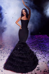 Prom Dresses Long Formal Mermaid Prom Dress Black