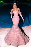 Prom Dresses Long Formal Mermaid Prom Dress Blush