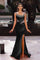 Prom Dresses Long Formal Fitted Prom Dress Black