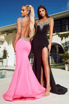 Prom Dresses Long Sleeveless Mermaid Prom Dress Black