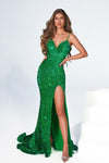 Prom Dresses Long Formal Fitted Prom Dress Green