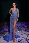 Prom Dresses Long One Shoulder Prom Dress Royal