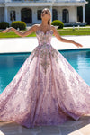 Prom Dresses Long Strapless Prom Ball Gown Pink