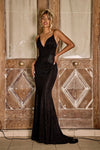 Prom Dresses Formal Long Open Back Prom Dress Black