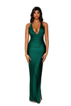 Prom Dresses Long Fitted Prom Dress Emerald