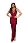 Prom Dresses Long Fitted Prom Dress Plum