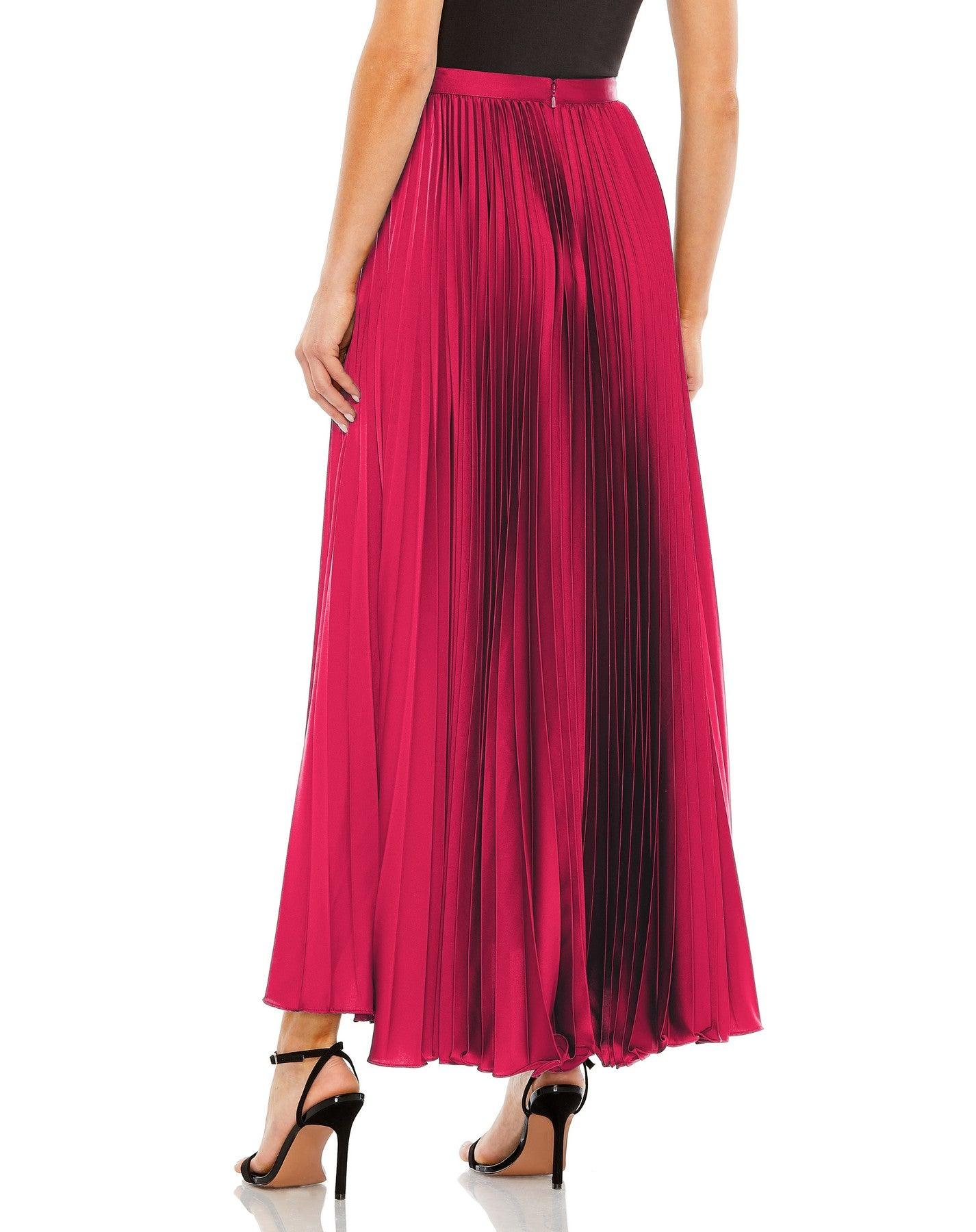 Skirt Formal Tea Length Skirt ONLY Fuchsia