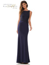 Formal Dresses Long Sleeveless Formal Dress Navy