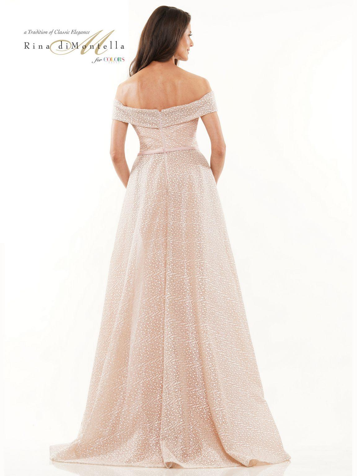 Formal Dresses Long Off Shoulder Formal Dress Dusty Rose 