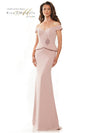 Formal Dresses Long Off Shoulder Formal Fitted Gown Rose